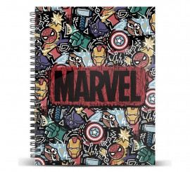 Caderno A5 Vingadores Marvel