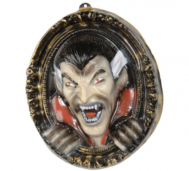 Vampiro Dracula dipinto 3D di 37x43 cm