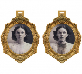 Oval Hologram Frame 25x35 cm
