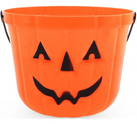 Cubo de Abóbora Laranja 19x15 cm Cubo de Abóbora Laranja 19x15 cm