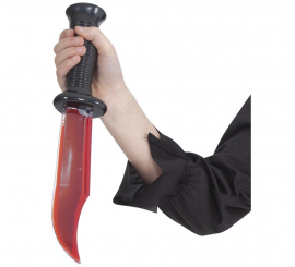 Cuchillo con Sangre de 33 Cm