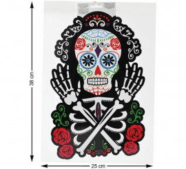 Wanddekoration für Day of the Dead 38X25Cm