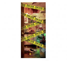 ''Crime Scene'' Door Decoration 80x180 cm
