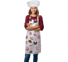 Delantal de Chef de Repostería para niños