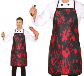 Black Bloody Apron 55x75 cm