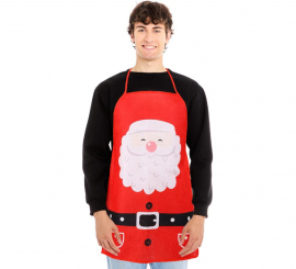 Red Santa Claus Christmas Apron 52X72 cm