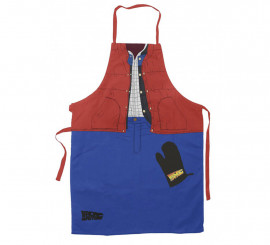 Apron and mitten Back to the Future Glass Jar