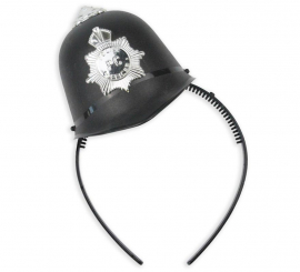 Diadema de Casco Policía negro