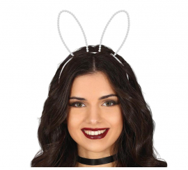 Adult Metallic Bunny Headband