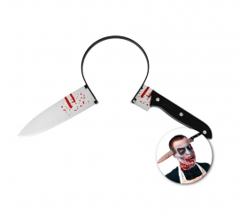 Bloody Kitchen Knife Headband