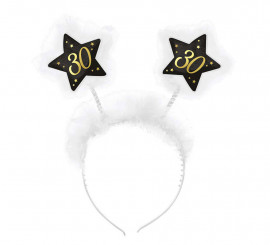 Star Headband 30 Years Birthdays and Anniversaries