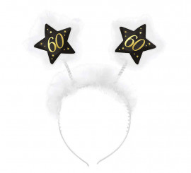 Star Headband 60 Years Birthdays and Anniversaries