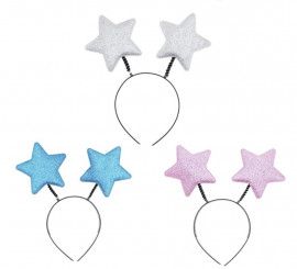 Headband of bright stars assorted colors