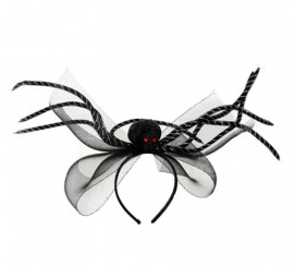Tiara Arco com Aranha Negra