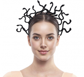 Black Medusa Headband
