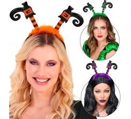 Verschiedene Hexenbein-Stirnbänder