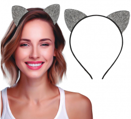 Diadema de Ratón plateada