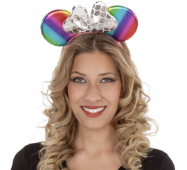 Regenbogen Maus Stirnband