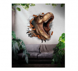 Tovaglia di dinosauro piegata 137x182 cm