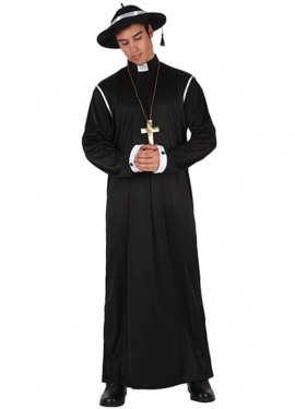 Cheap Priest costume for men