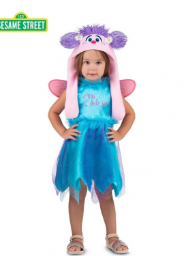 Blue Abby Surprise costume with hat for baby and girl