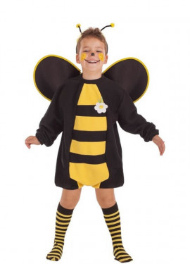 Dress Up America Disfraz de abejorro para niñas, disfraz de abeja para  niños, disfraz de abeja de reina de Halloween