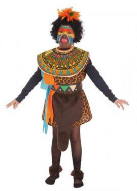 Disfraz africano