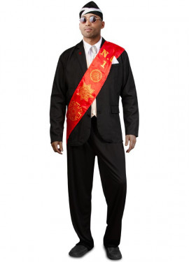 Disfraz de Negro del Ataúd para hombre