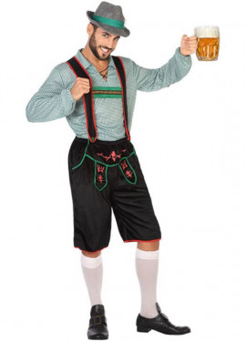 Disfraz de Alemán Verde para hombre