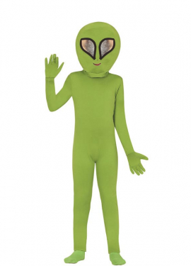 Green Alien Costume for Kids