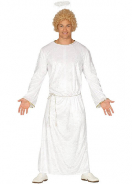 White Angel Costume for Adults