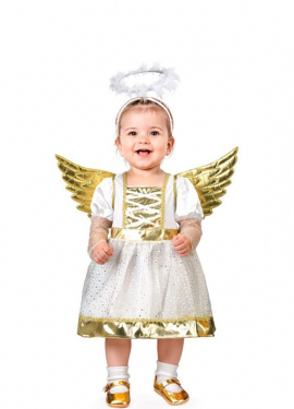 Disfraz de Ángel con Diadema y Alas para bebé