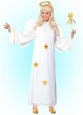 Disfraz de Ángel con Estrellas para mujer