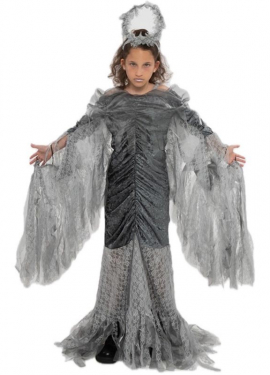 Costume d'ange noir pour filles