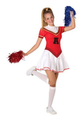 Disfraz de Animadora para adolescente