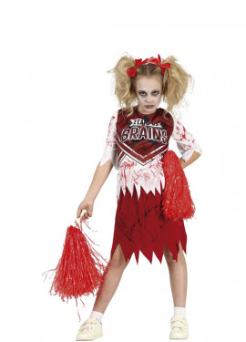 Disfraz zombi animadora niña Halloween: Disfraces niños,y disfraces  originales baratos - Vegaoo