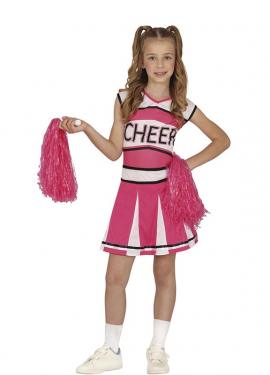 Pink Cheerleader Costume for Girls