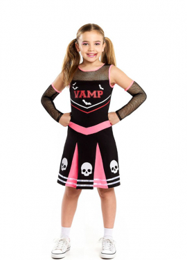 Vampire Cheerleader Costume for Girls