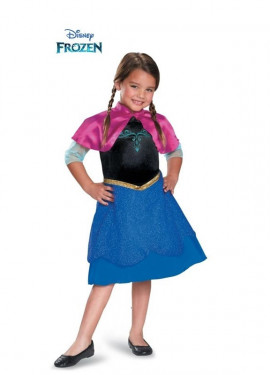 Frozen Basic Plus Anna Travel Costume for Girls