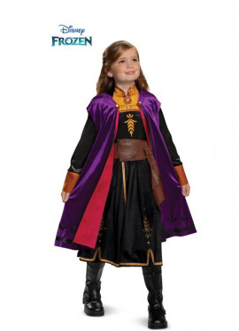 Frozen 2 Deluxe Journey Anna Costume for Girls