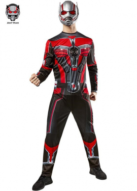 Mens Deluxe Avengers Antman Costume with Mask