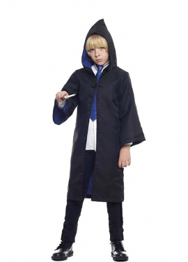 Blue Wizard Apprentice Costume for Children