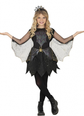 Glowing Spider Costume for Girls