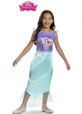 Basic Ariel The Little Mermaid costume for girls