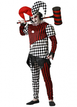 Sinister Harlequin costume for men