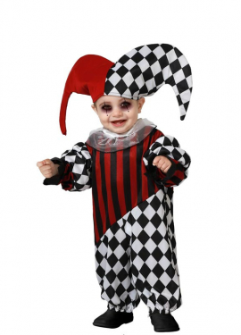 Sinister Harlequin costume for children and babies