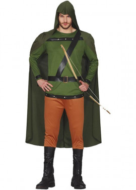 Comprar Disfraz de Arquero Verde - Disfraces de Robin Hood para Hombre