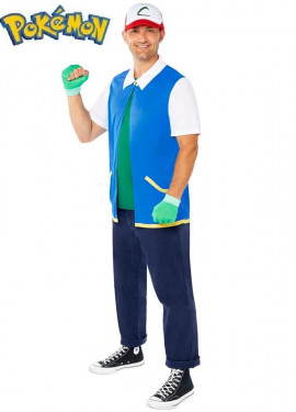 Ash costume from Pokémon for men