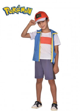 Ash costume from Pokémon for children