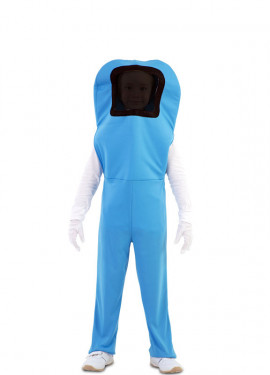 Costume Astronauta Among us blu per uomo